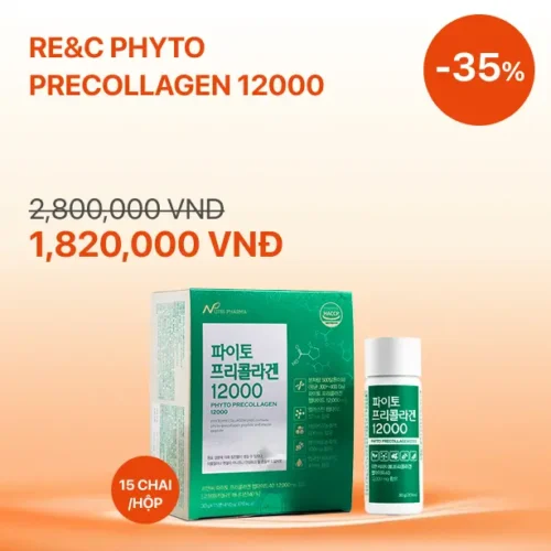 Re&C Phyto Precollagen 12000 (30ml x 15 chai / hộp)