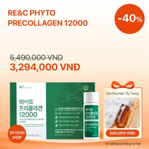 Re&C Phyto Precollagen 12000 (30ml x 30 chai / hộp)