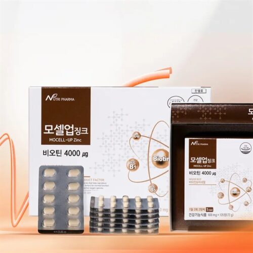 Viên uống hỗ trợ tóc khoẻ Biotin Mocel - Up Zinc